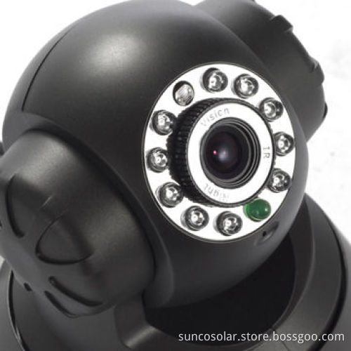 Wireless security camera, Plug-and-play, supports 32G TF card, 10m IR distance